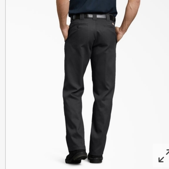 Dickies Black 874 FLEX Original Fit Work Pants NWT size 34x32 - Picture 2 of 13